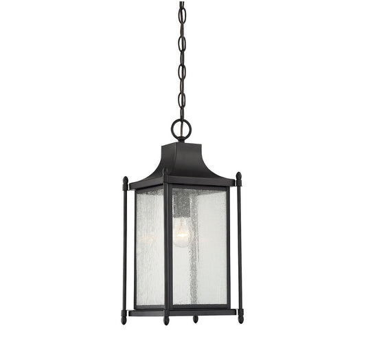 Savoy House Dunnmore Outdoor Hanging Lantern Black