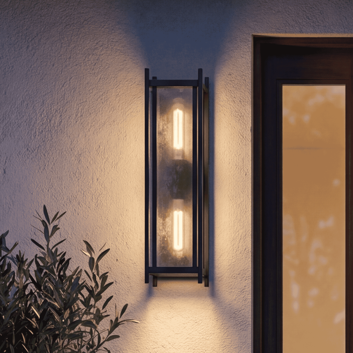 Jacobs 2-Light Outdoor Wall Lantern