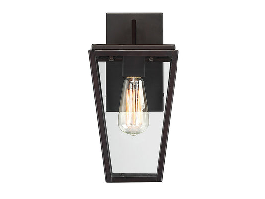 Savoy House Milton 13-in Outdoor Wall Lantern English Bronze