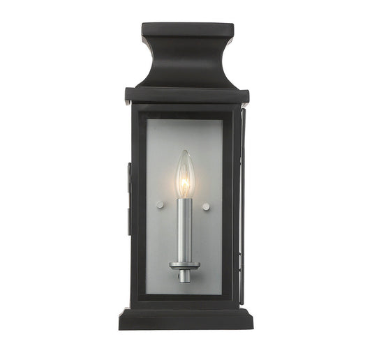 Savoy House Brooke 1-Light Outdoor Wall Lantern Black