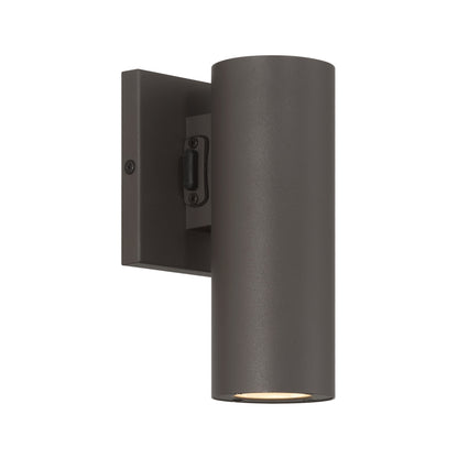 Savoy House Kelley 1-Light LED 5CCT Cylinder Exterior Light - Bronze