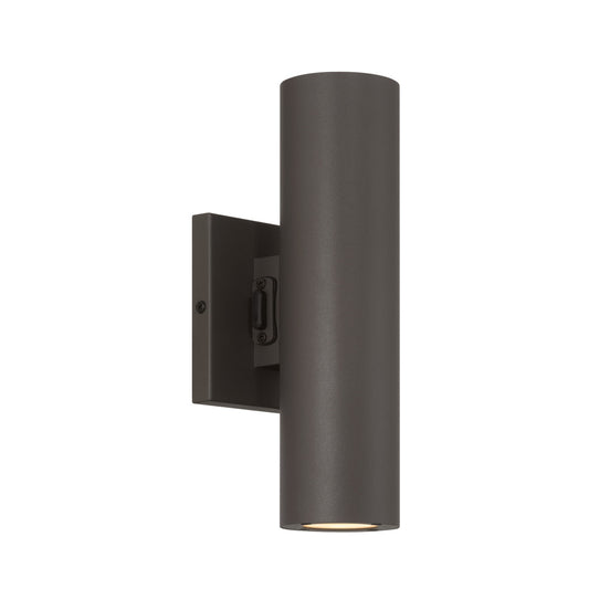 Savoy House Kelley 2-Light LED 5CCT Cylinder Exterior Light - Bronze