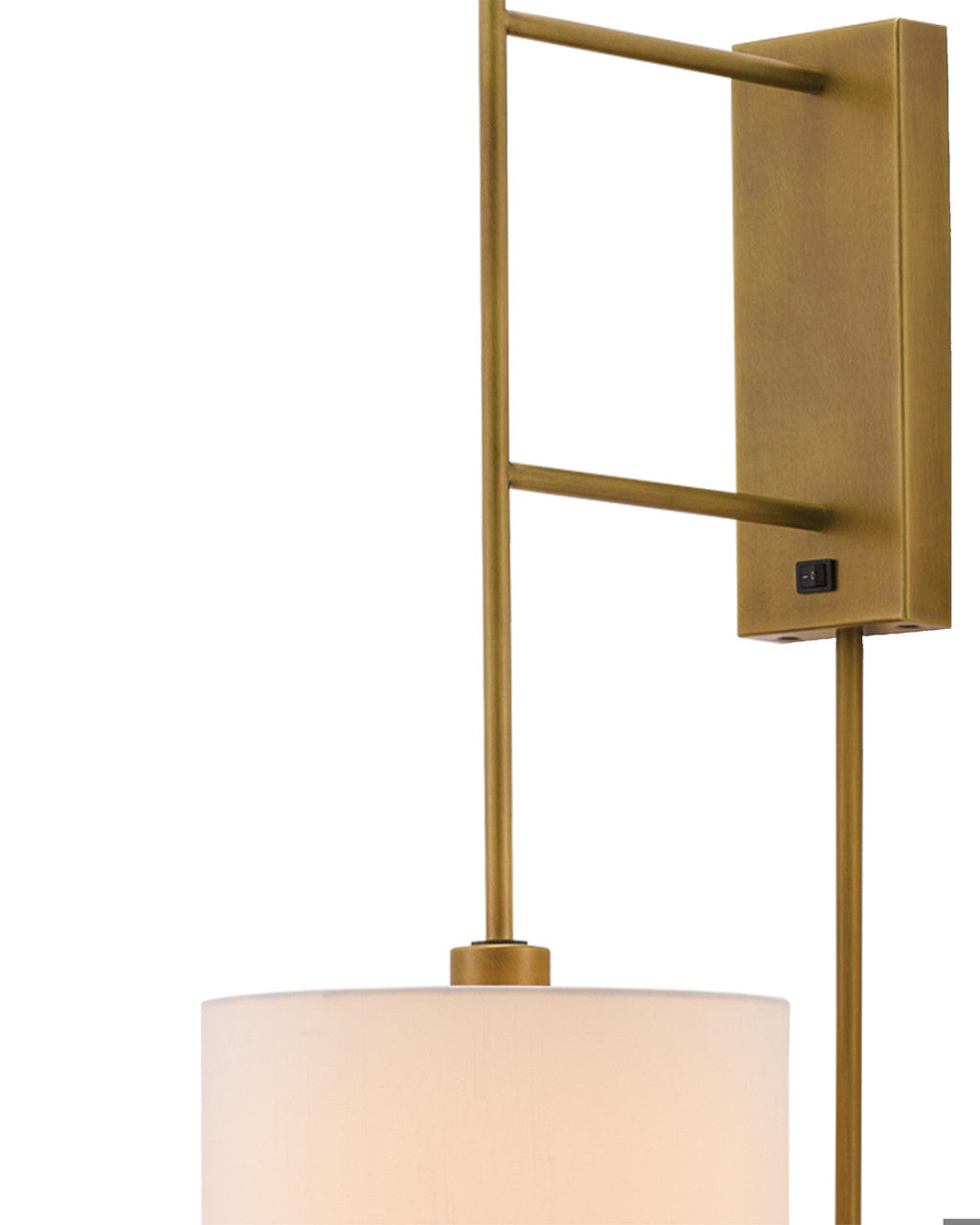 Savill Brass Wall Sconce Currey and Company 5000-0076