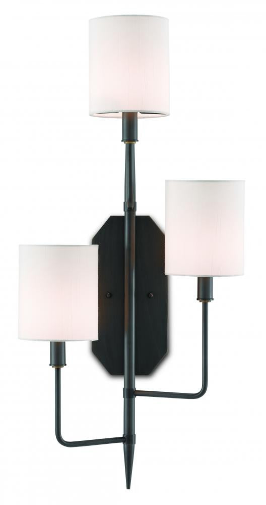 Knowsley Bronze Wall Sconce, Right Currey and Company 5000-0098