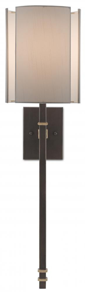 Rocher Bronze Wall Sconce Currey and Company 5000-0119