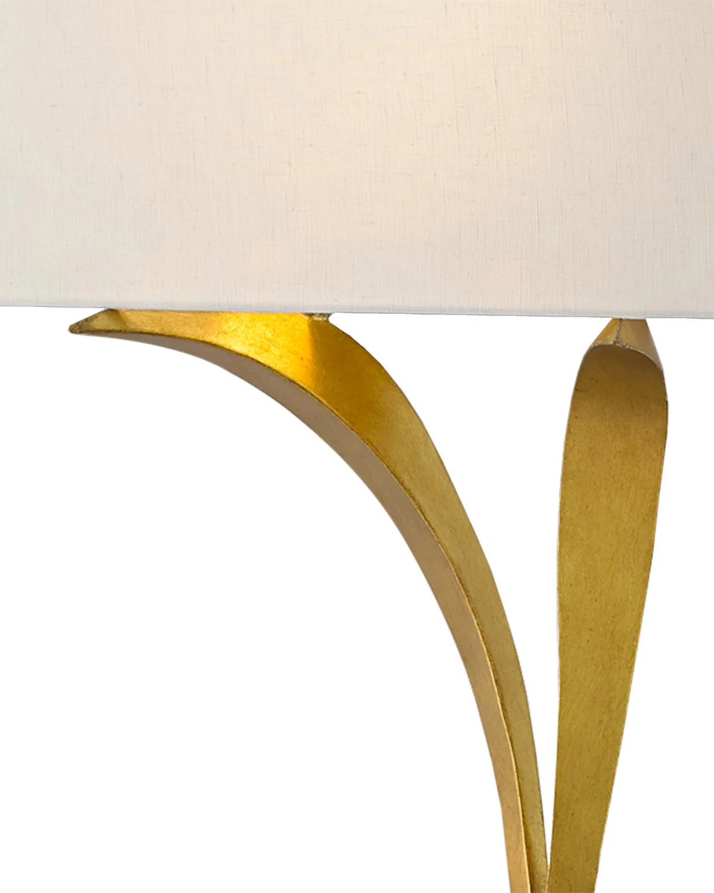 Choisy Wall Sconce, 1-Light, Antique Gold Leaf, 30.75"H, Currey and Company 5000-0124