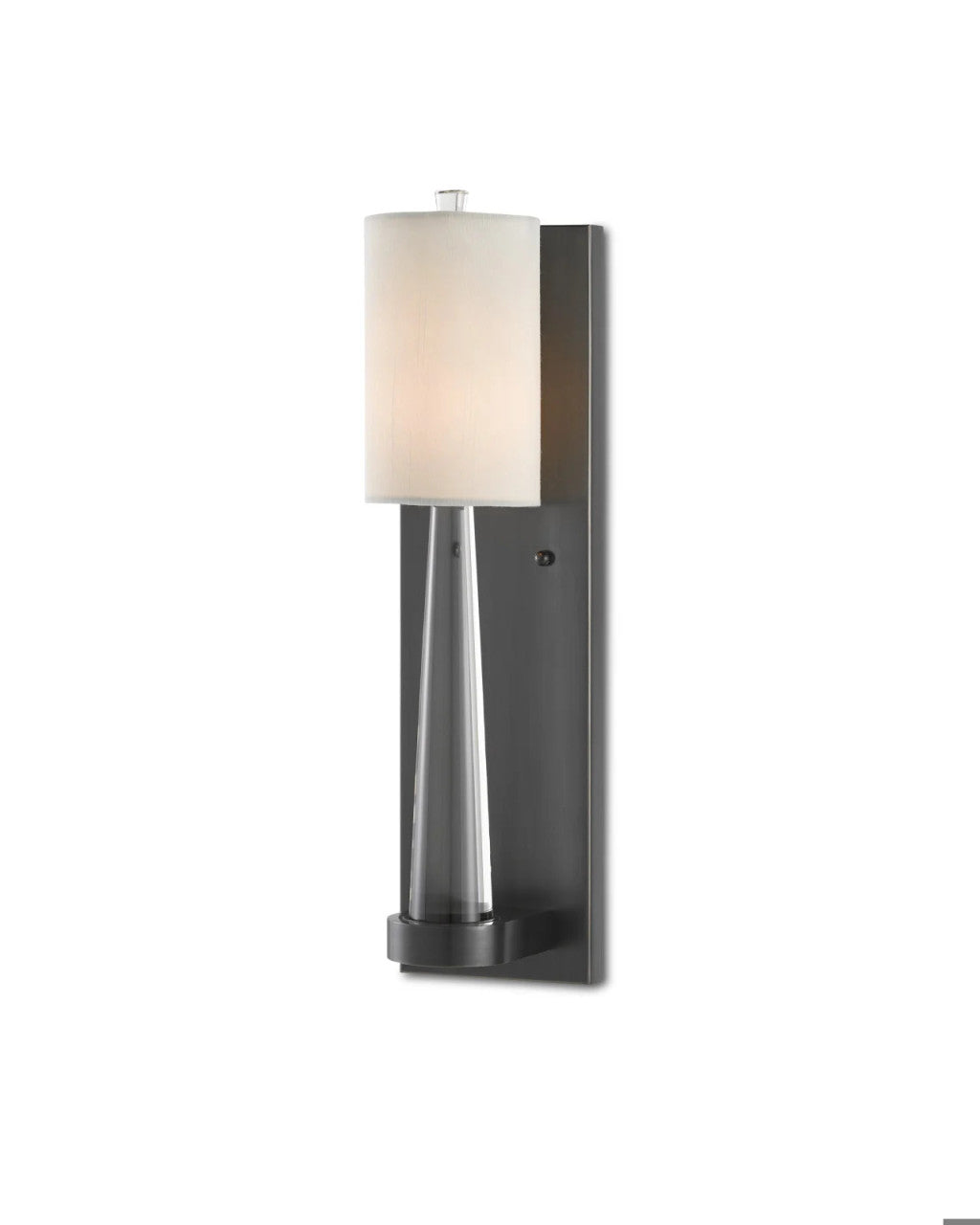 Junia Bronze Wall Sconce, 1-Light, Oil Rubbed Bronze, 18.5"H, Currey and Company (5000-0176 RQ2N)