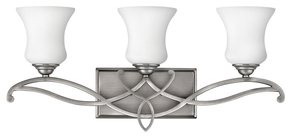 Hinkley Brooke Bath Vanity Light Antique Nickel