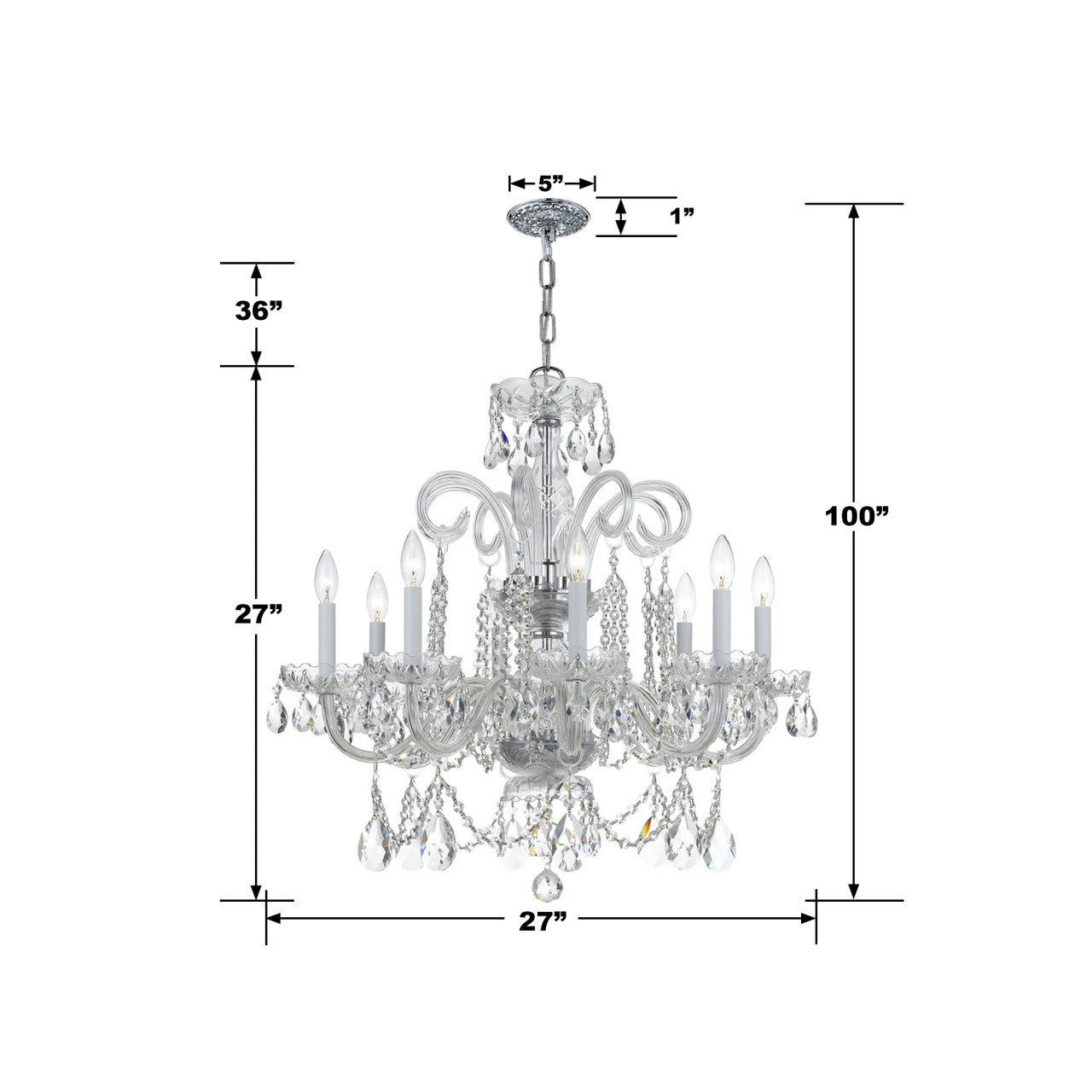 Chandeliers-Crystorama-5008