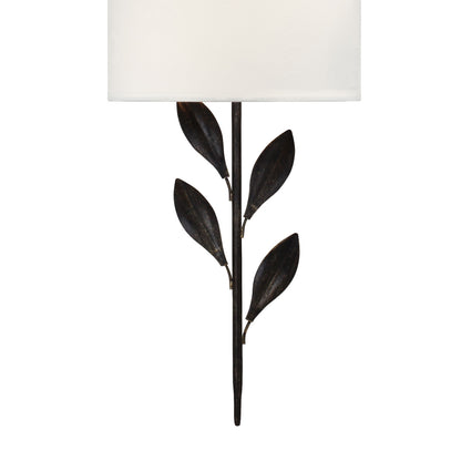Crystorama Broche 2 Light Wall Sconce Antique Gold