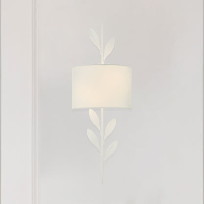 Broche 6" Tall 2-Light Sconce