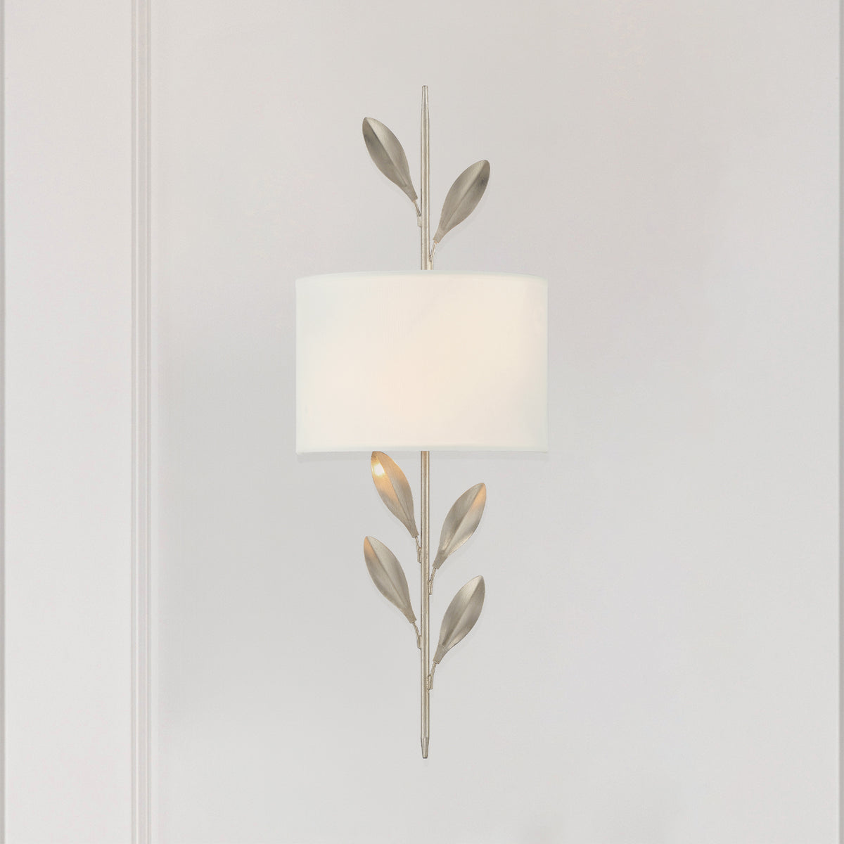 Broche 6" Tall 2-Light Sconce