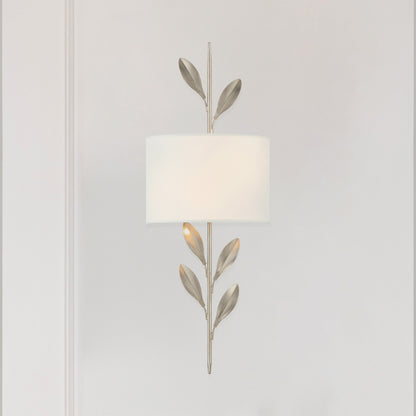 Broche 6" Tall 2-Light Sconce