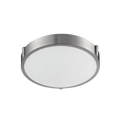 Kuzco Lighting Inc Floyd 11-in LED Flush Mount Brushed Nickel