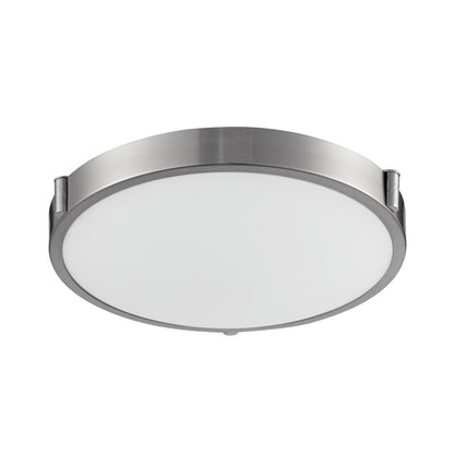 Kuzco Lighting Inc Floyd 13-in LED Flush Mount Brushed Nickel