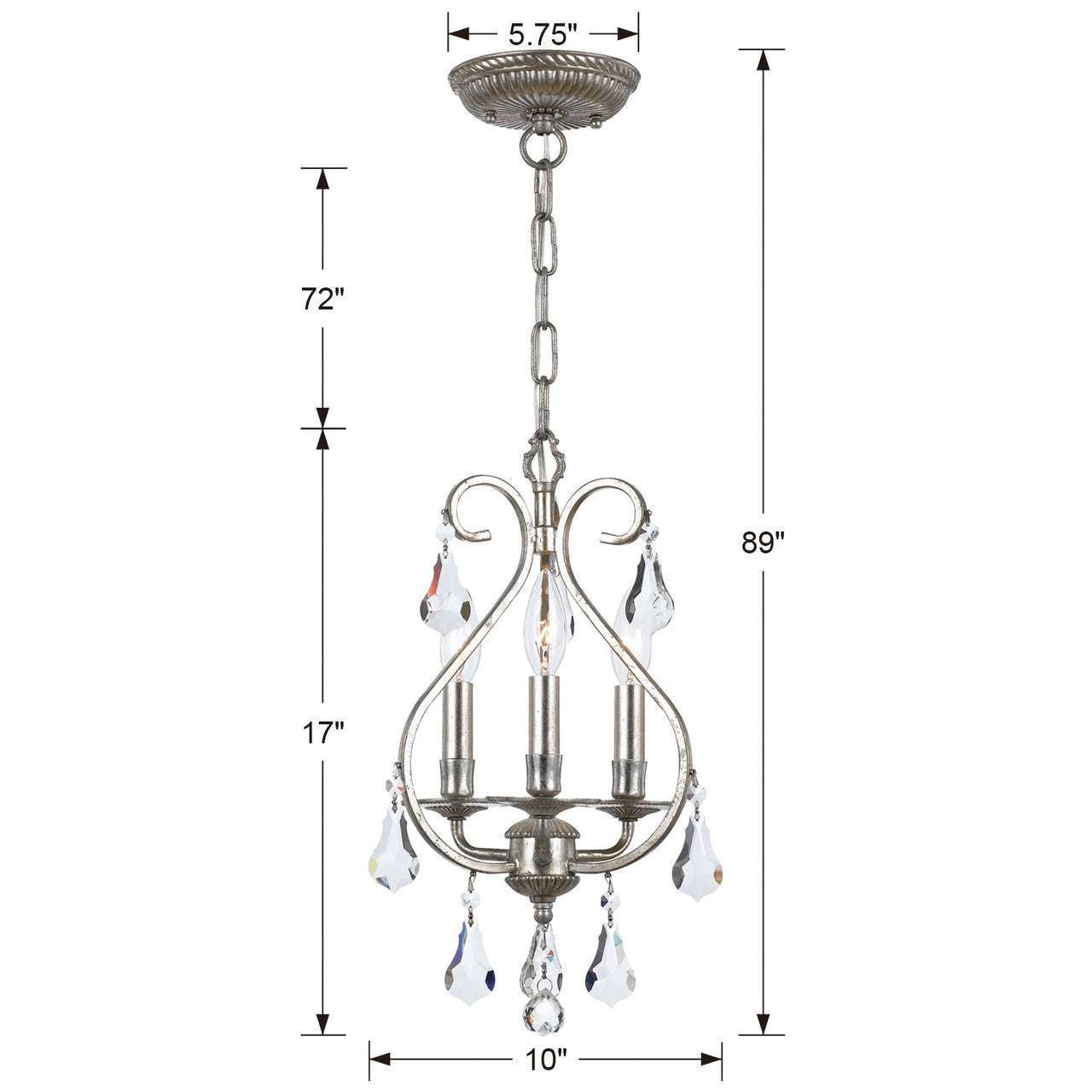 Mini Chandeliers-Crystorama-5013