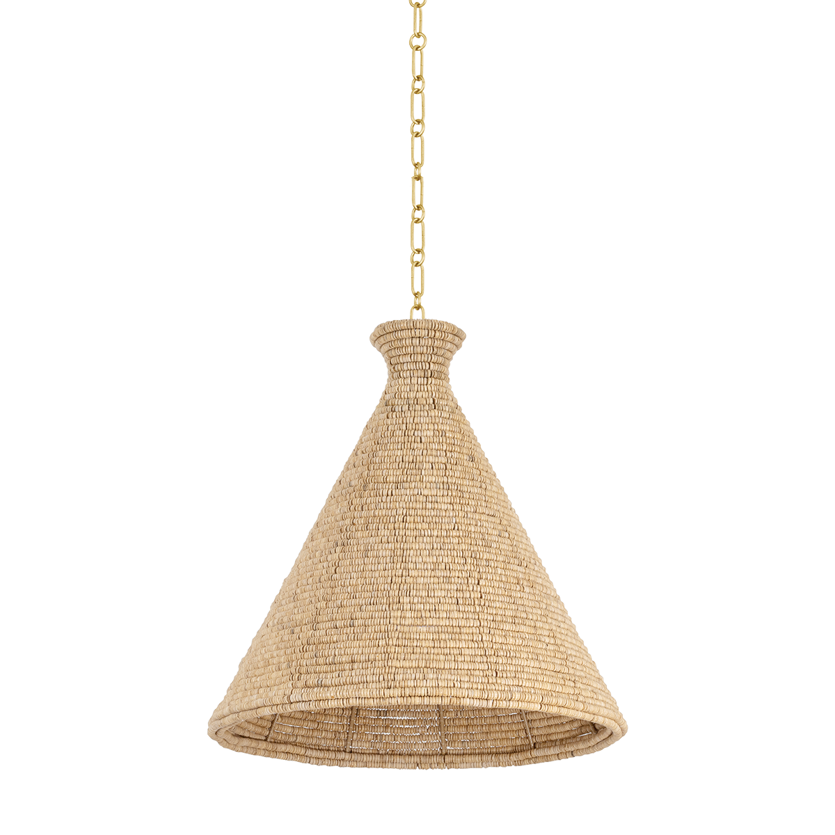Hudson Valley Tallman 20" Pendant Vintage Gold Leaf