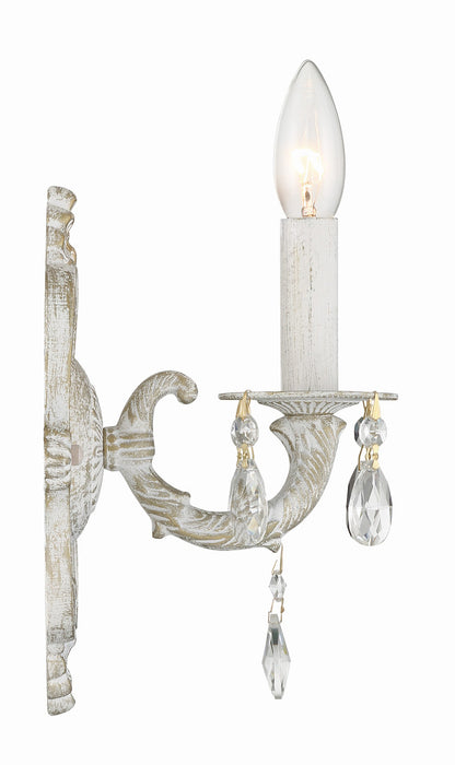 Crystorama Paris Market 1 Light Wall Sconce