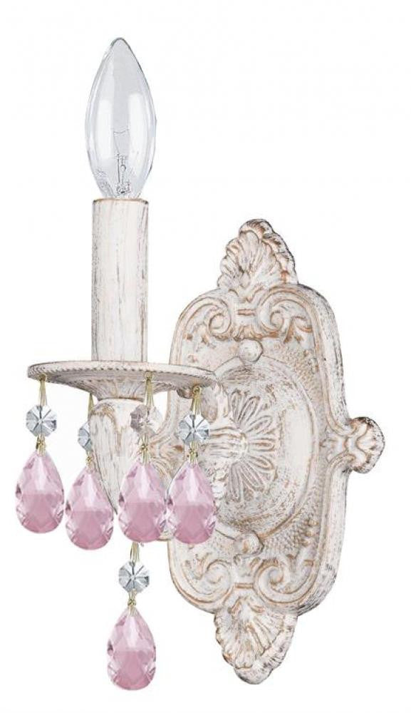 Crystorama Paris Market 1 Light Wall Sconce