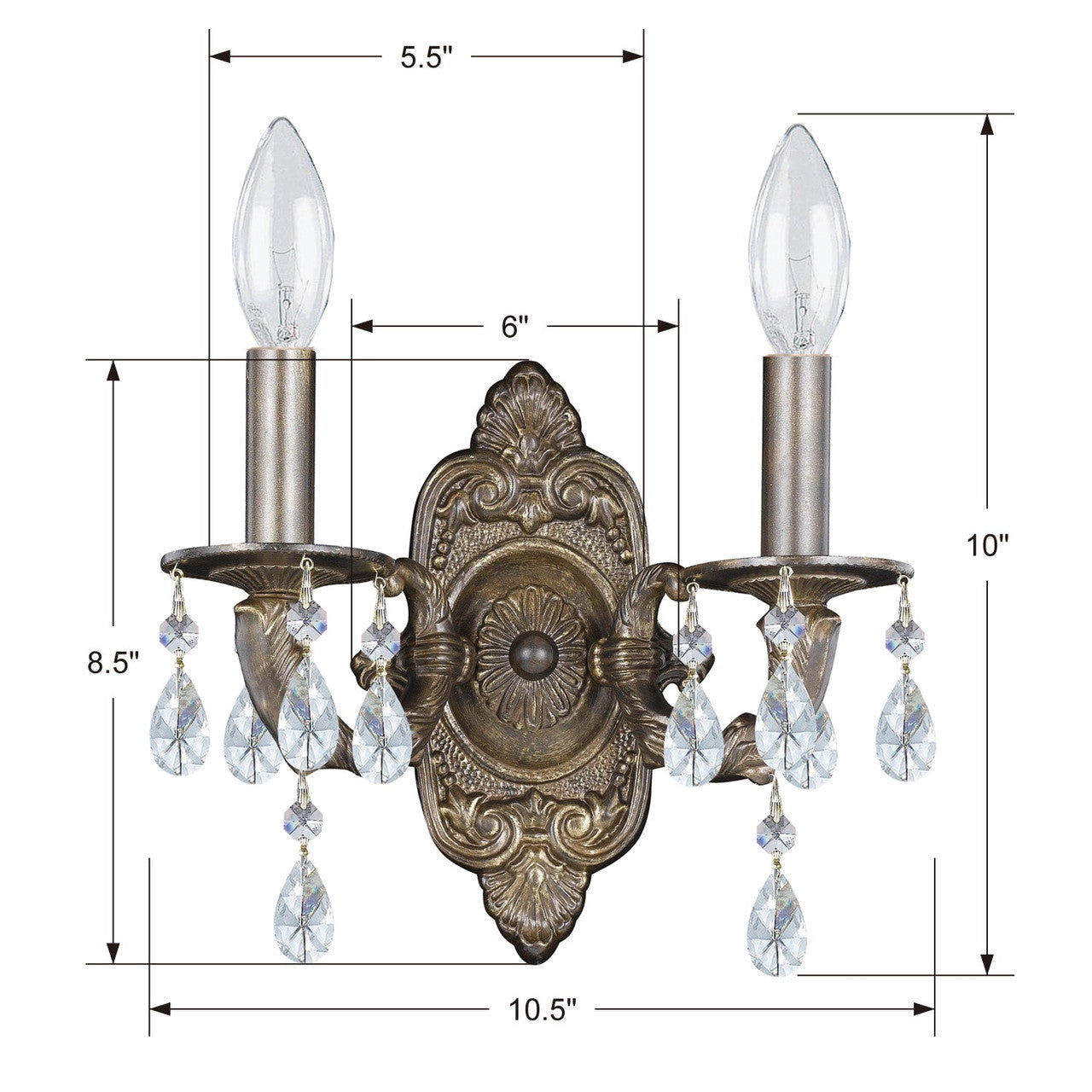 Sconces-Crystorama-5022