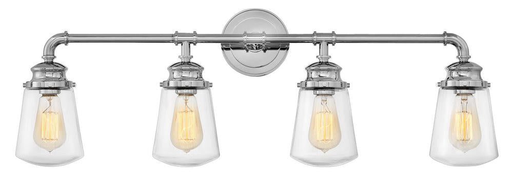 Hinkley Fritz Bath Vanity Light Chrome
