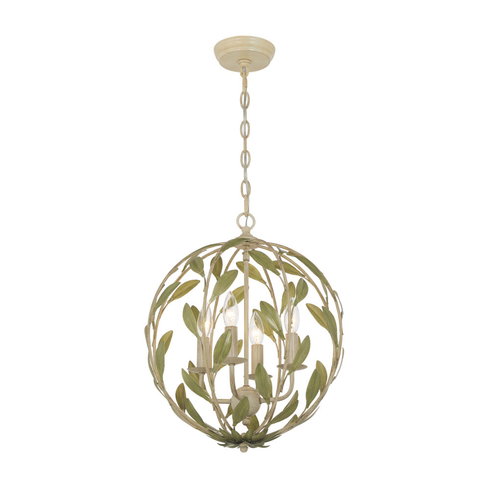 Crystorama Broche 16" 4-Light Chandelier