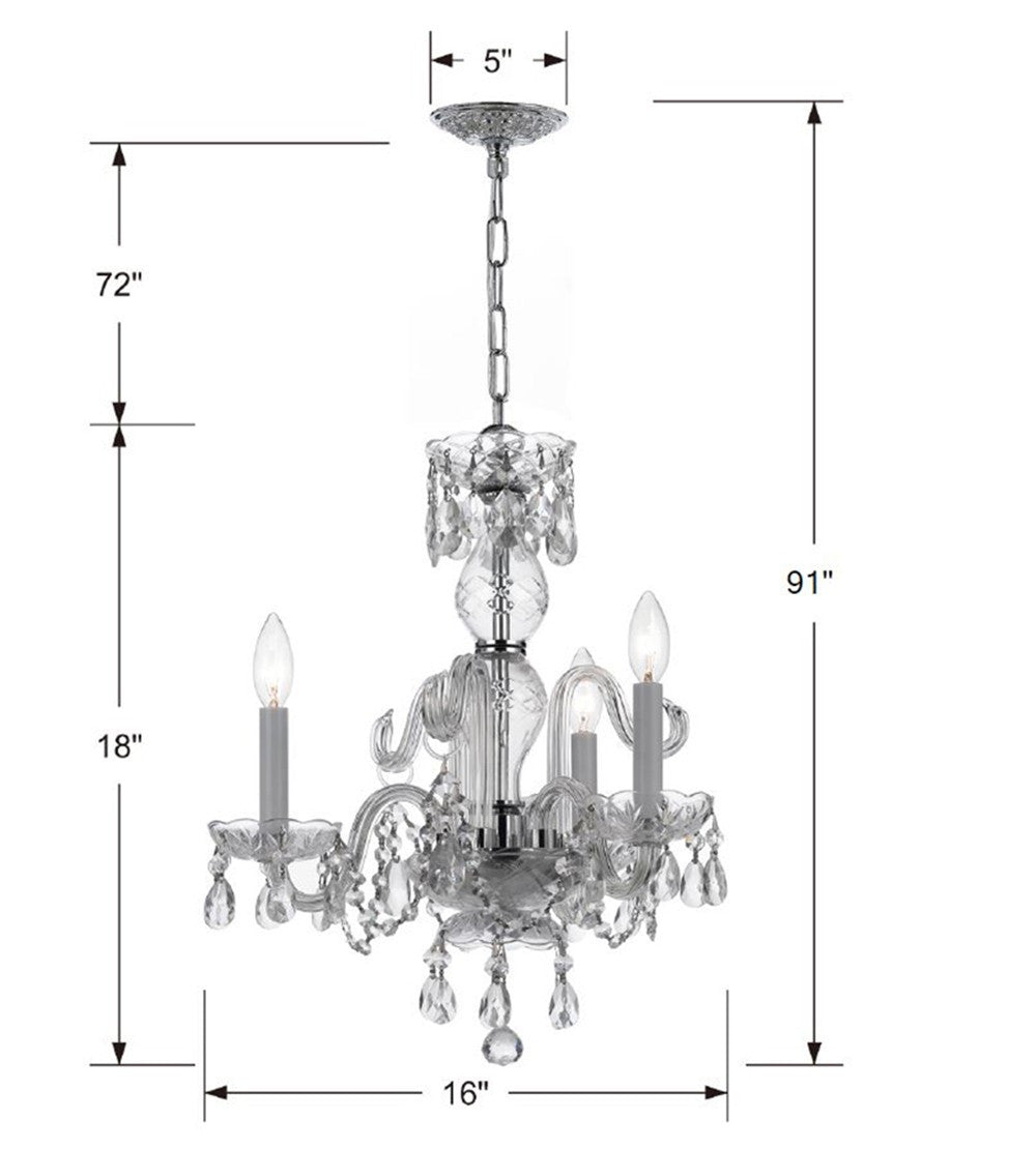 Mini Chandeliers-Crystorama-5044