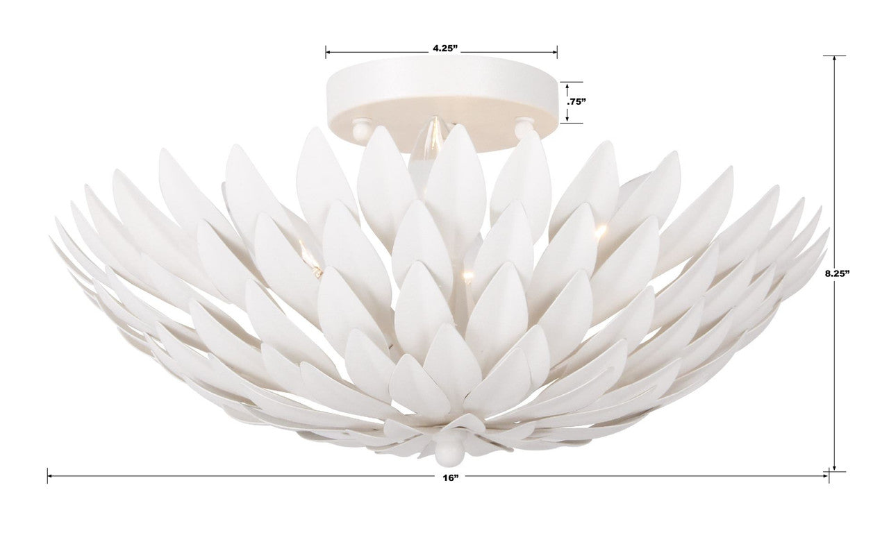 Semi-Flush Mts.-Crystorama-505