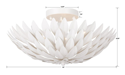 Semi-Flush Mts.-Crystorama-505