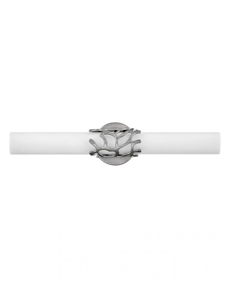 Hinkley Lyra Medium LED Vanity Light Aluminum, Nickel, Brushed Nickel