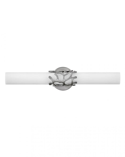 Hinkley Lyra Medium LED Vanity Light Aluminum, Nickel, Brushed Nickel