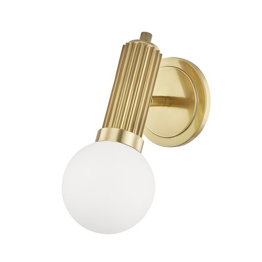 Hudson Valley Reade Wall Sconce Antique Brass