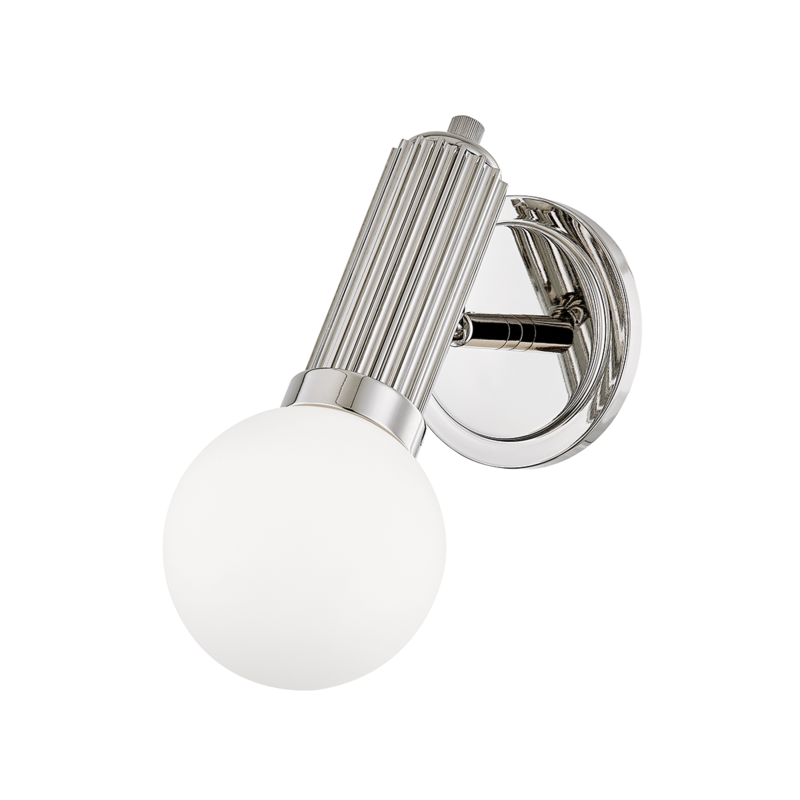 Hudson Valley Reade Wall Sconce Polished Nickel
