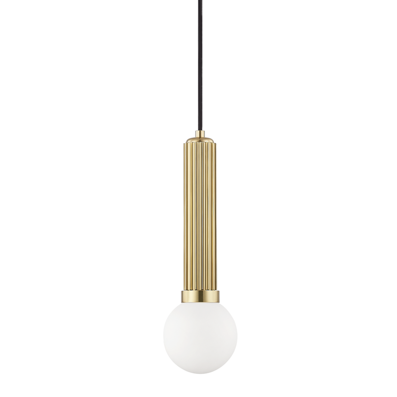 Hudson Valley Reade Pendant Antique Brass