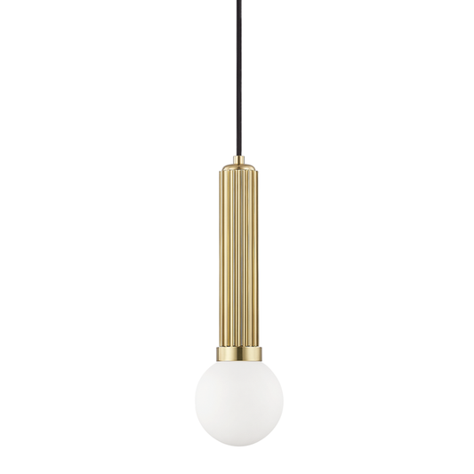 Hudson Valley Reade Pendant Antique Brass