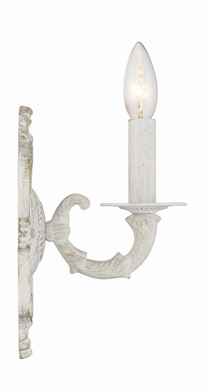 Crystorama Paris Market 1 Light Wall Sconce