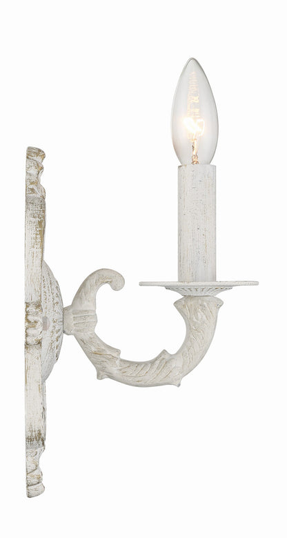 Crystorama Paris Market 1 Light Wall Sconce