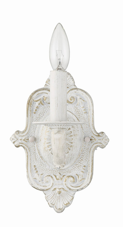 Crystorama Paris Market 1 Light Wall Sconce