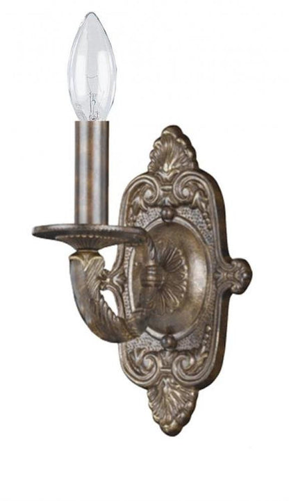 Crystorama Paris Market 1 Light Wall Sconce