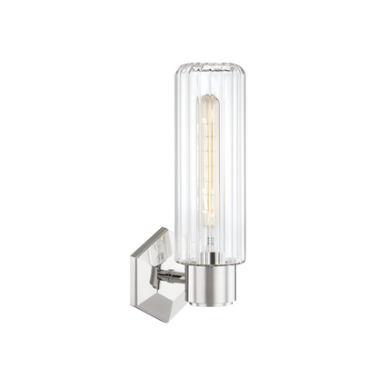 Hudson Valley Roebling Wall Sconce Polished Nickel