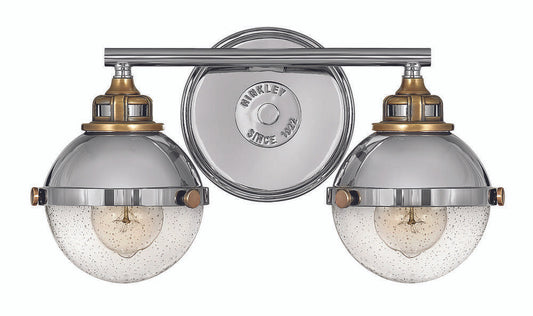 Hinkley Fletcher Bath Vanity Light Nickel, Steel, Polished Nickel