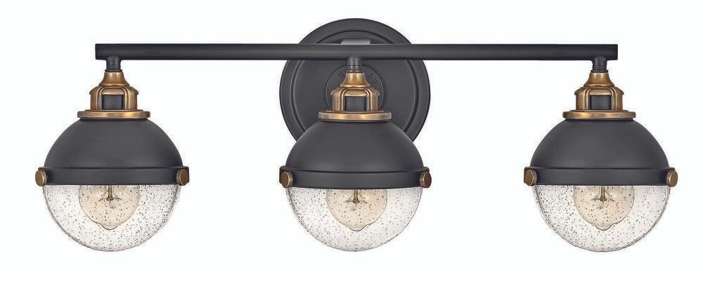 Hinkley Fletcher Bath Vanity Light Black