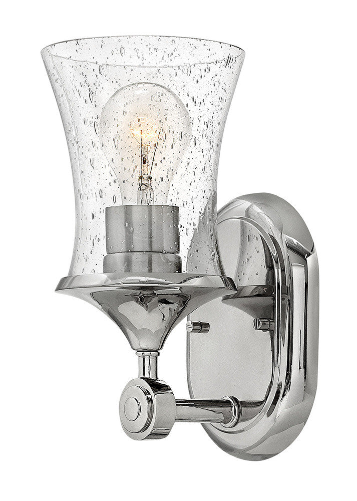 Hinkley Thistledown Bath Sconce Light Polished Nickel