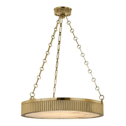 Hudson Valley Lynden Pendant Aged Brass