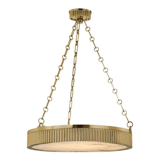 Hudson Valley Lynden Pendant Aged Brass