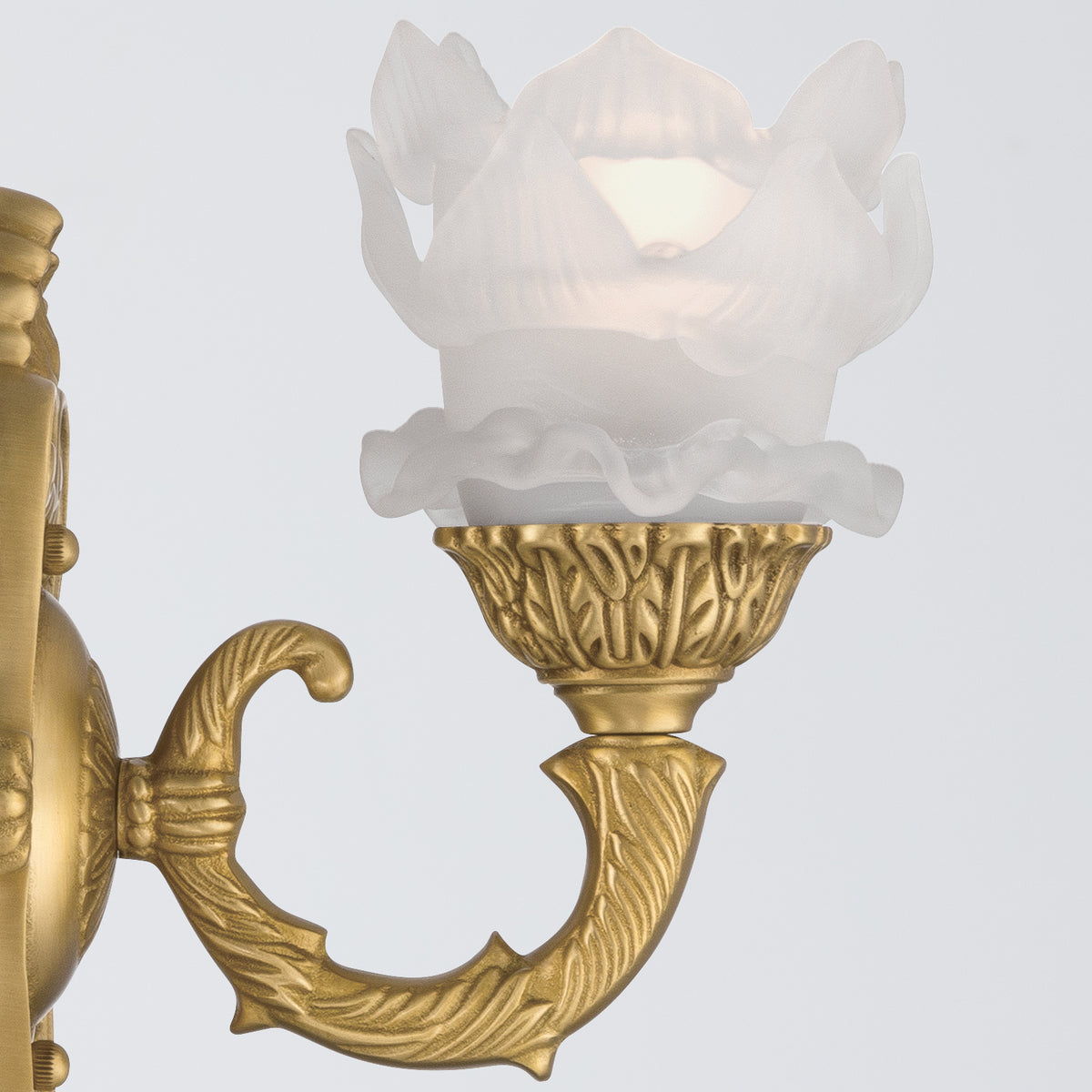 Crystorama Mayfield 1-Light Wall Sconce - detail