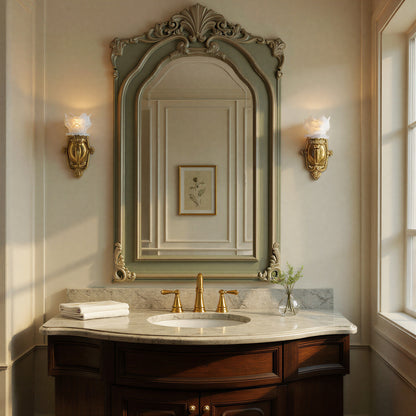 Crystorama Mayfield 1-Light Wall Sconce - lifestyle