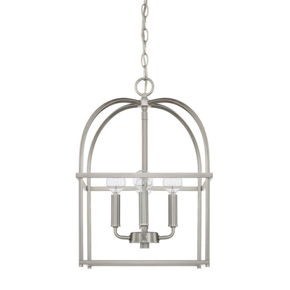 Capital Aubrey 4-Light Foyer Pendant - Brushed Nickel