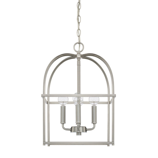 Capital Aubrey 4-Light Foyer Pendant - Brushed Nickel