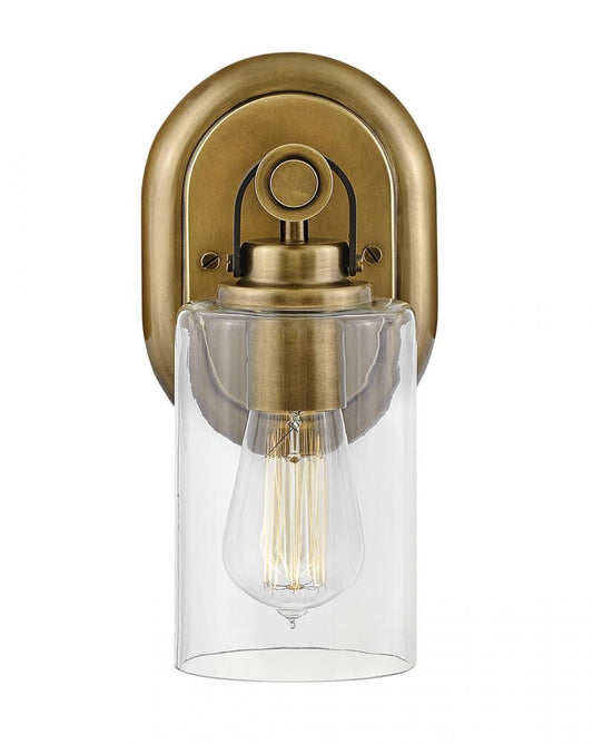 Hinkley Halstead Bath Vanity Light Brass, Steel, Heritage Brass